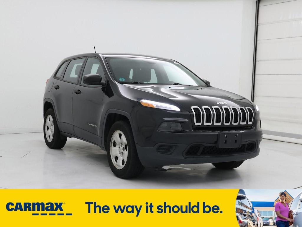 used 2016 Jeep Cherokee car, priced at $15,998