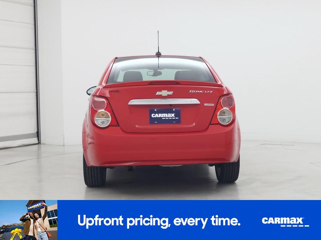 used 2016 Chevrolet Sonic car, priced at $12,998