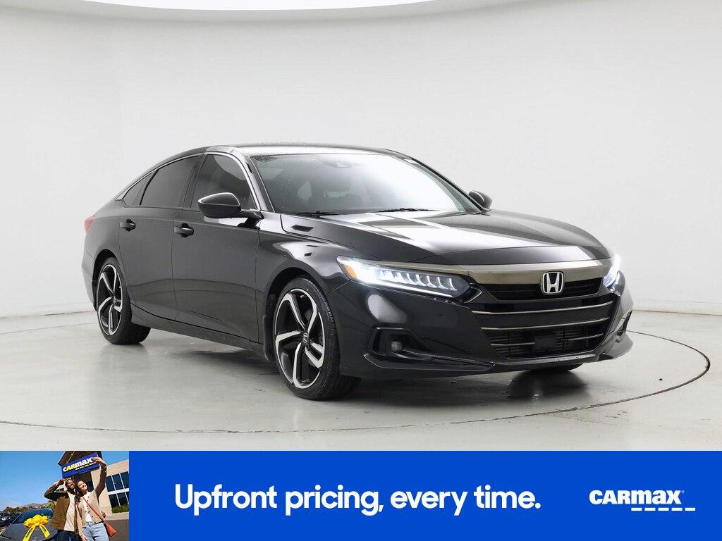 used 2021 Honda Accord car, priced at $22,998