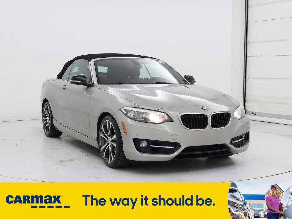 used 2015 BMW 228 car, priced at $18,998