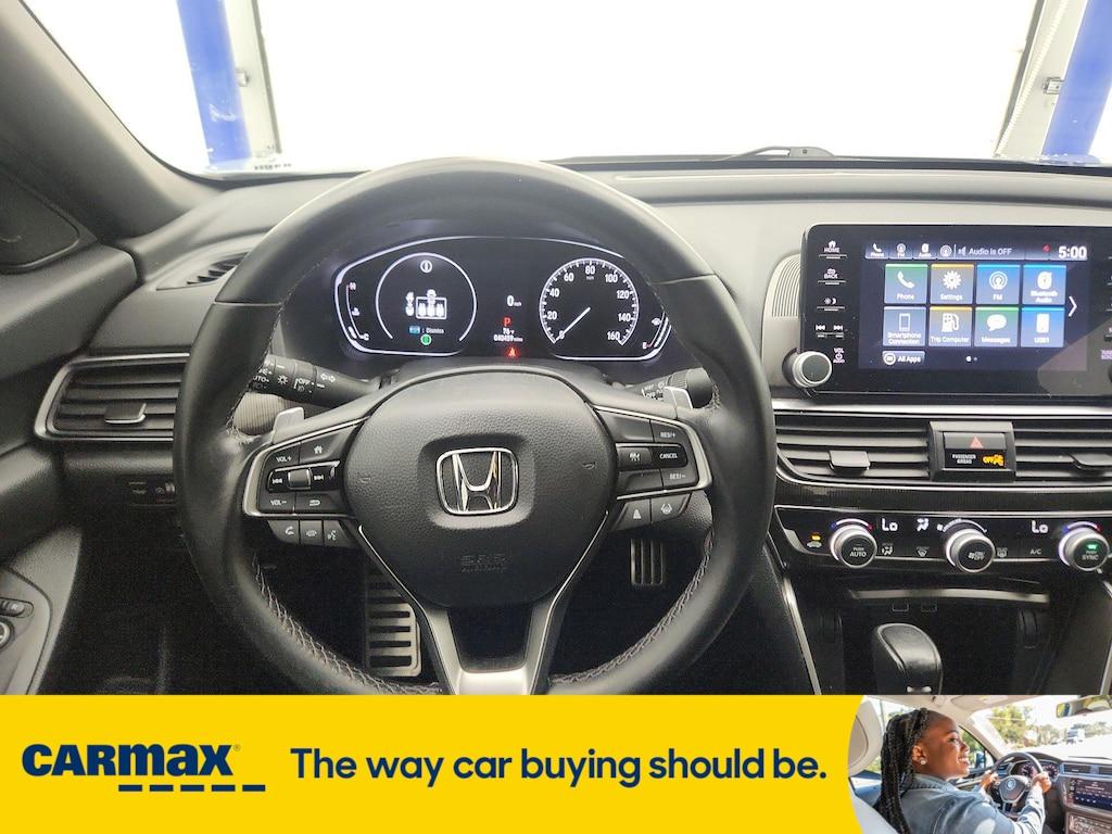 used 2022 Honda Accord car, priced at $26,998