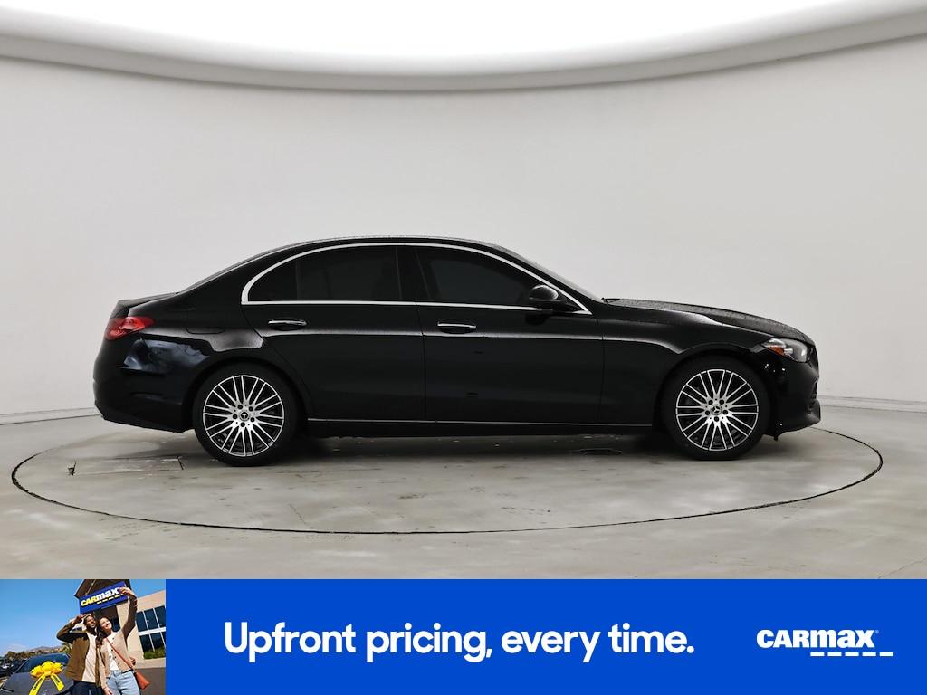 used 2022 Mercedes-Benz C-Class car, priced at $31,998