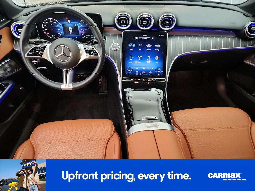 used 2022 Mercedes-Benz C-Class car, priced at $31,998