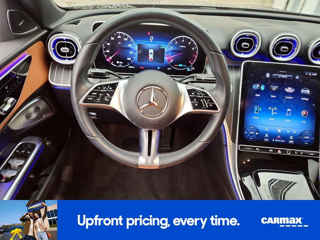 used 2022 Mercedes-Benz C-Class car, priced at $31,998