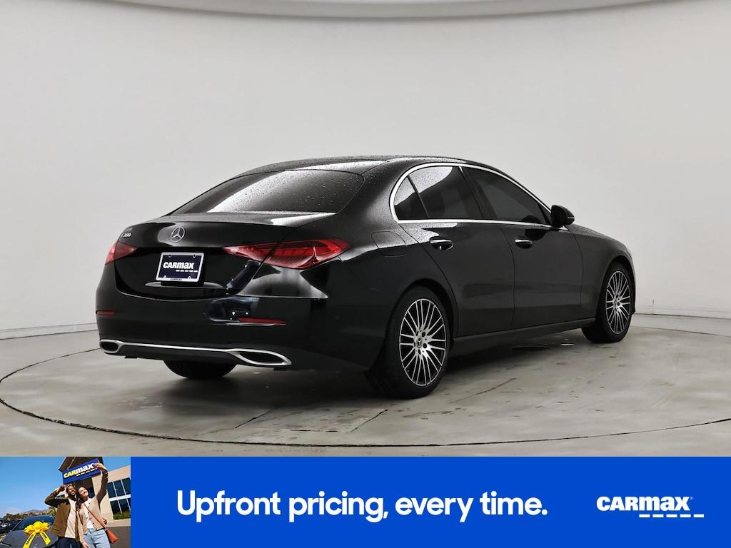 used 2022 Mercedes-Benz C-Class car, priced at $31,998