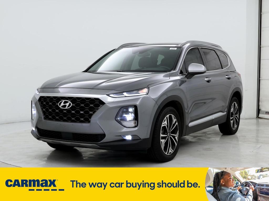 used 2019 Hyundai Santa Fe car, priced at $18,998