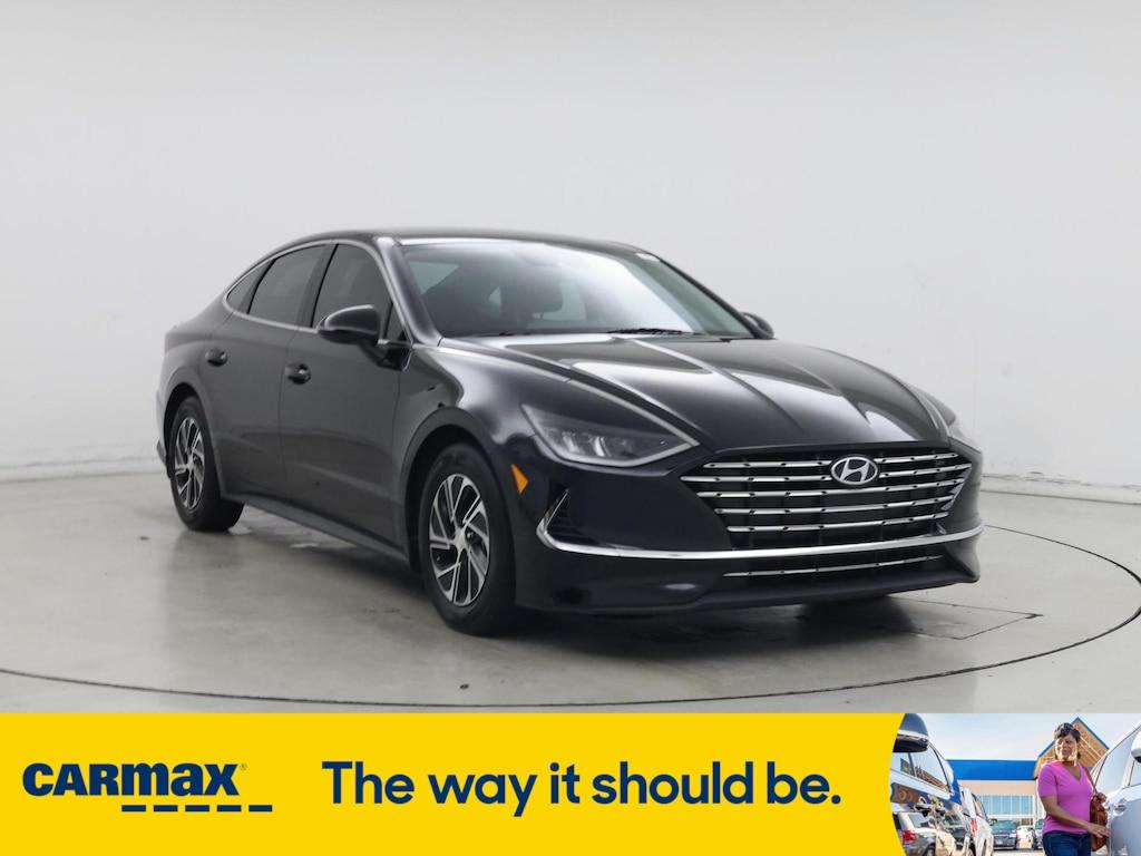 used 2021 Hyundai Sonata Hybrid car, priced at $16,998