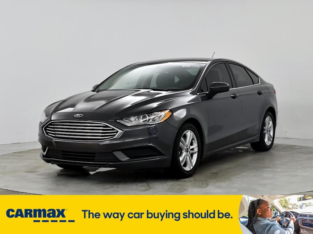 used 2018 Ford Fusion car, priced at $14,599