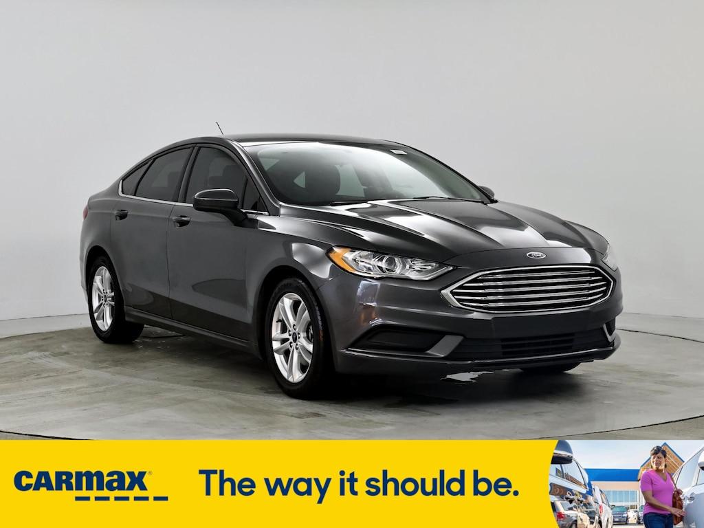 used 2018 Ford Fusion car, priced at $14,599