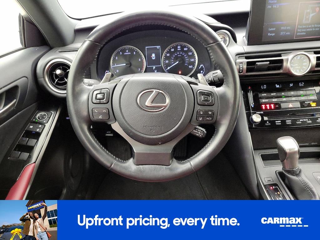 used 2022 Lexus IS 300 car, priced at $33,998