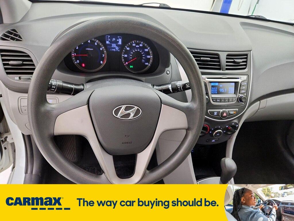 used 2015 Hyundai Accent car, priced at $9,998