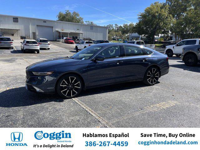 used 2023 Honda Accord Hybrid car, priced at $29,557