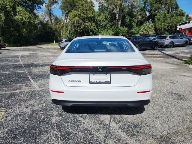 new 2025 Honda Accord car, priced at $28,910