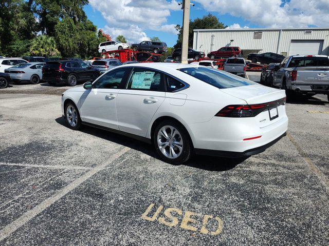 new 2025 Honda Accord car, priced at $28,910