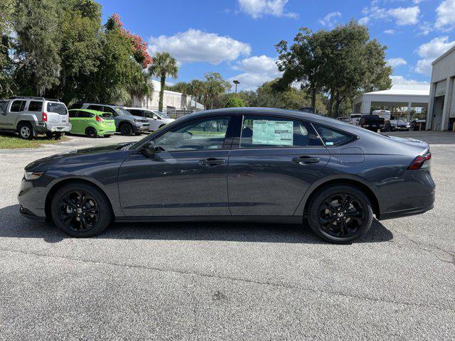 new 2025 Honda Accord car, priced at $30,509