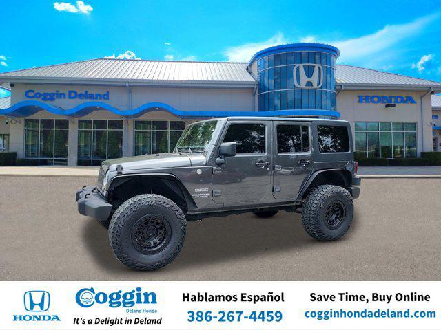 used 2017 Jeep Wrangler Unlimited car, priced at $18,549