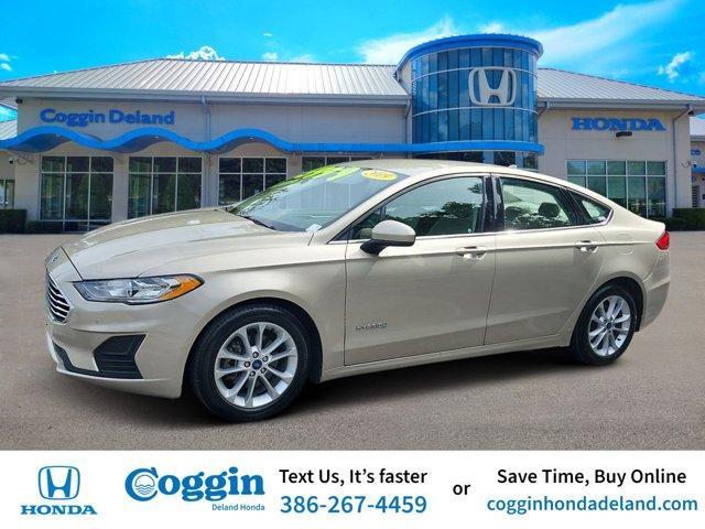 used 2019 Ford Fusion Hybrid car, priced at $17,400