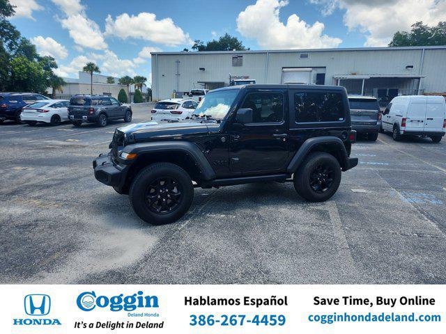 used 2021 Jeep Wrangler car, priced at $28,499