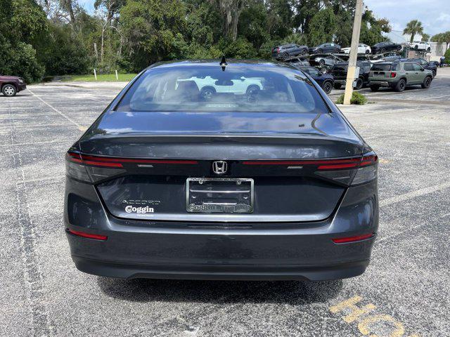 new 2025 Honda Accord car, priced at $30,509