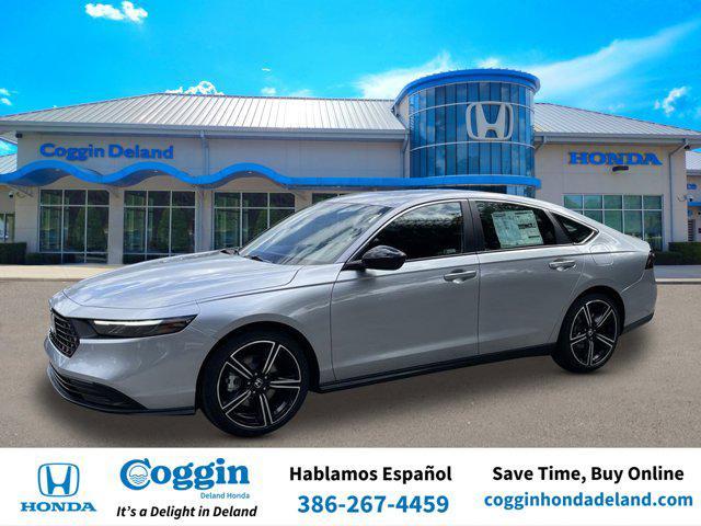 new 2025 Honda Accord Hybrid car, priced at $33,478