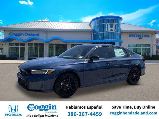 new 2025 Honda Civic Hybrid car, priced at $28,805