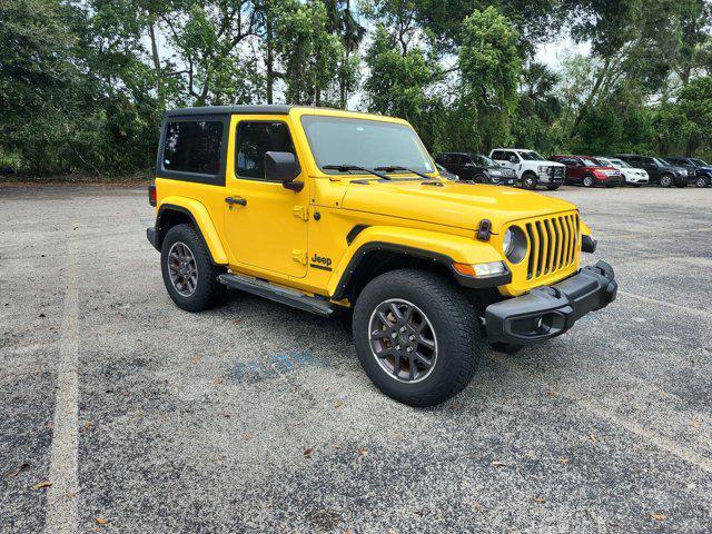used 2021 Jeep Wrangler car, priced at $31,999