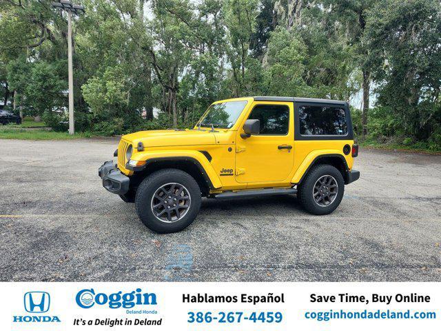 used 2021 Jeep Wrangler car, priced at $31,999