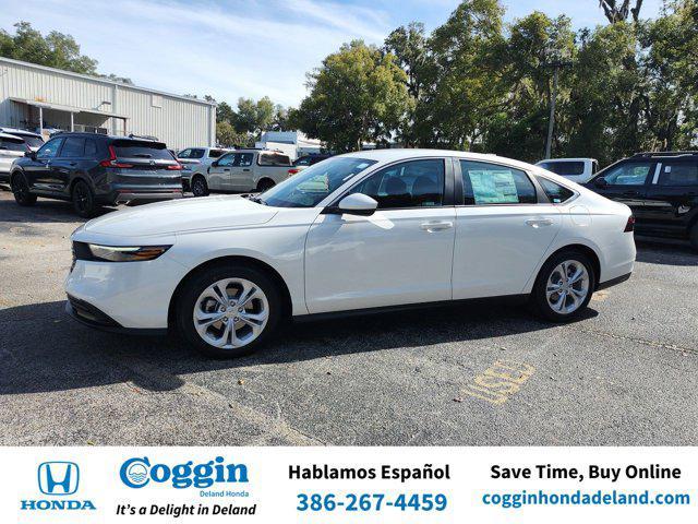 new 2025 Honda Accord car, priced at $28,910