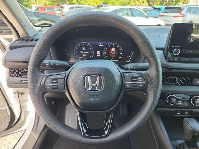 new 2025 Honda Accord car, priced at $28,910