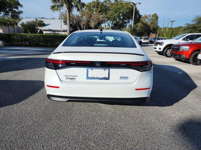 new 2025 Honda Accord Hybrid car, priced at $33,918