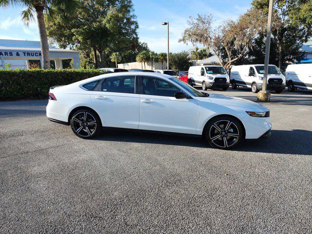 new 2025 Honda Accord Hybrid car, priced at $33,918