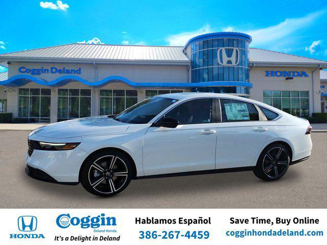 new 2025 Honda Accord Hybrid car, priced at $33,918