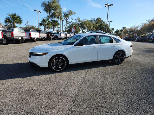 new 2025 Honda Accord Hybrid car, priced at $33,918