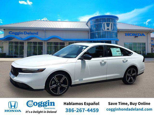 new 2024 Honda Accord Hybrid car, priced at $33,079