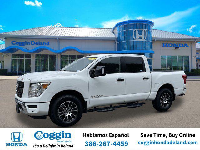 used 2023 Nissan Titan car, priced at $31,996