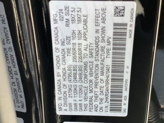 new 2024 Honda CR-V car, priced at $35,477