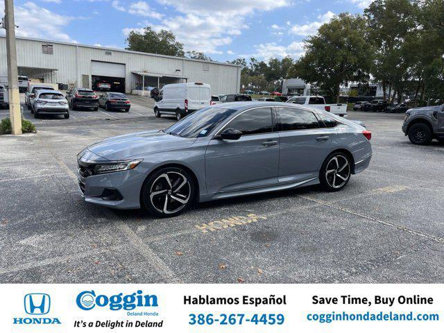 used 2022 Honda Accord Hybrid car, priced at $20,299