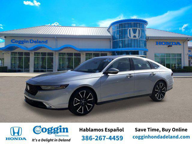 used 2024 Honda Accord Hybrid car, priced at $33,464