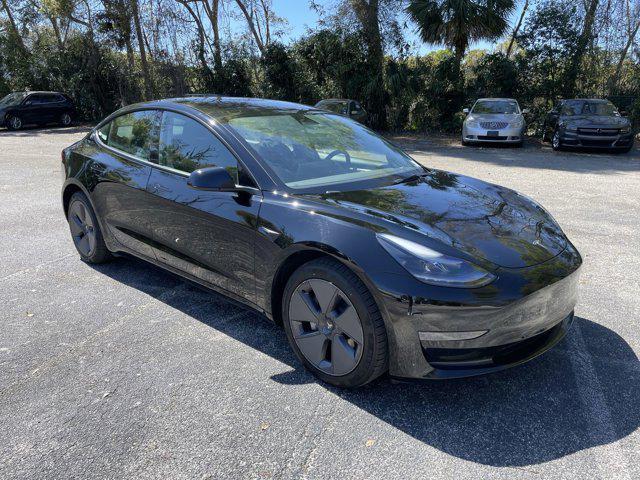 used 2023 Tesla Model 3 car, priced at $21,999