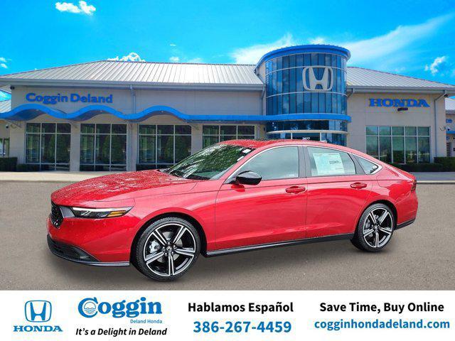 new 2024 Honda Accord Hybrid car, priced at $33,079