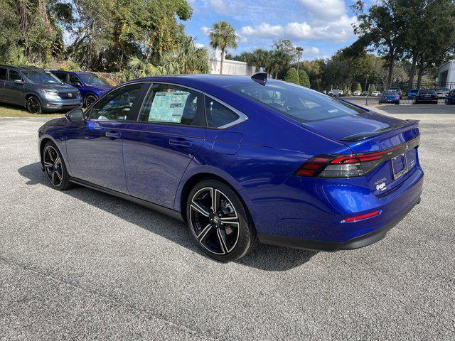 new 2025 Honda Accord Hybrid car, priced at $33,918