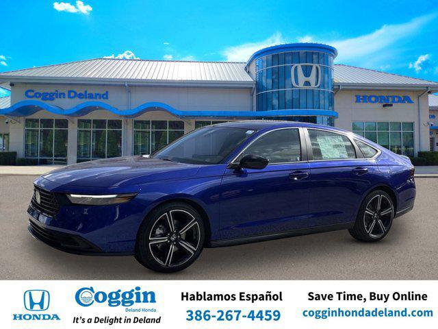 new 2025 Honda Accord Hybrid car, priced at $33,918