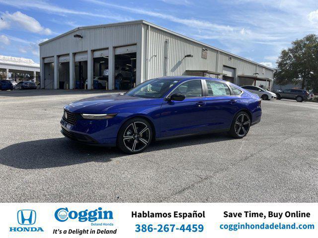 new 2025 Honda Accord Hybrid car, priced at $33,417