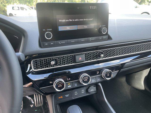 new 2026 Honda Civic car, priced at $27,139