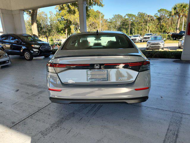 used 2025 Honda Accord Hybrid car, priced at $27,662