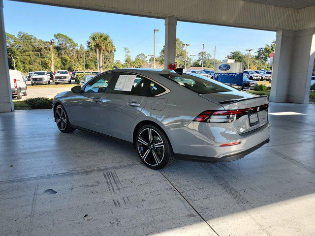 used 2025 Honda Accord Hybrid car, priced at $27,662