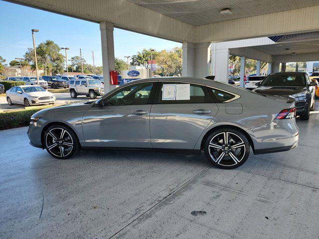 used 2025 Honda Accord Hybrid car, priced at $27,662