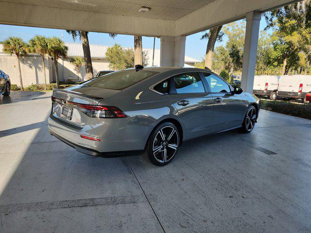 used 2025 Honda Accord Hybrid car, priced at $27,662