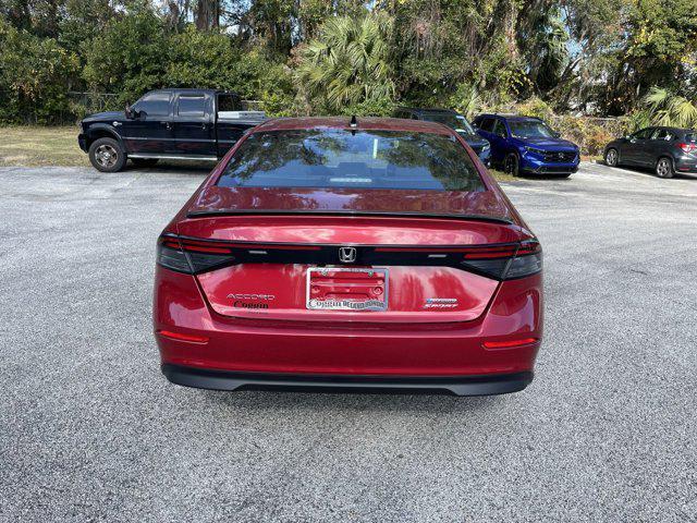 new 2025 Honda Accord Hybrid car, priced at $33,918