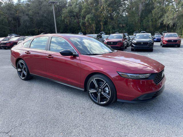 new 2025 Honda Accord Hybrid car, priced at $33,918